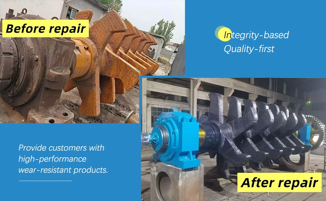 Szinterező gép egygörgős javítása